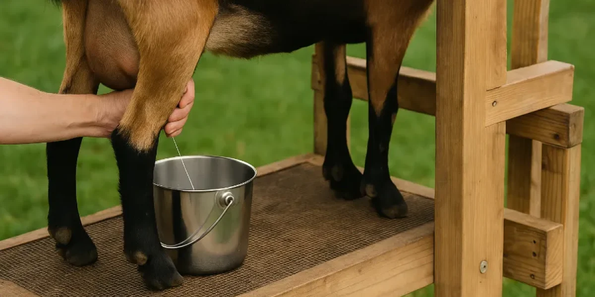 goat milking stand 4