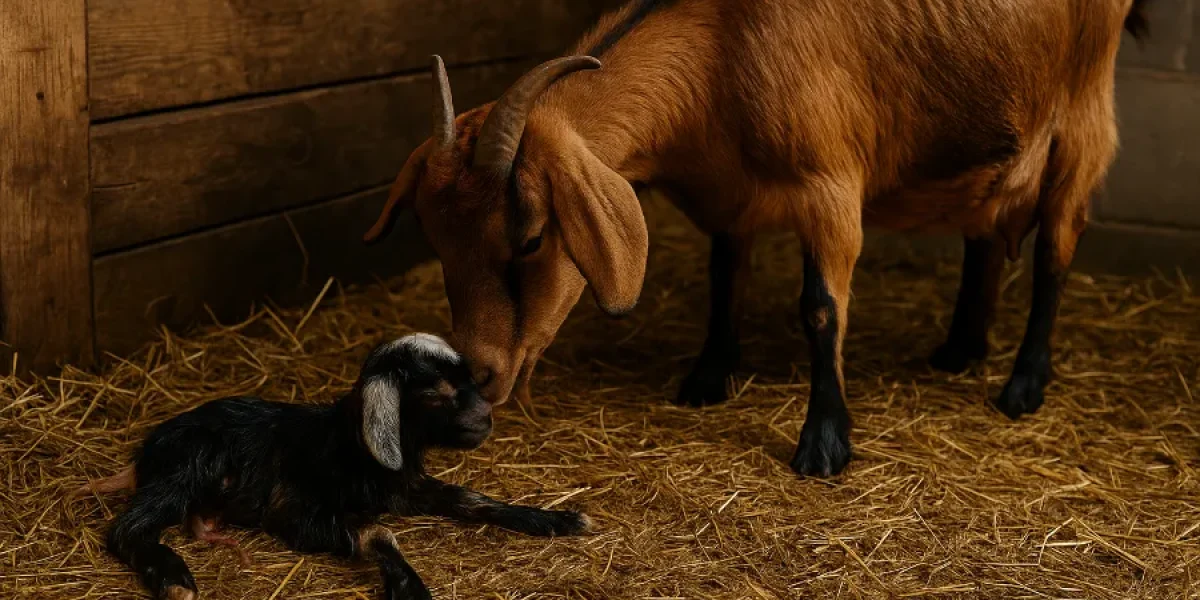 postpartum goat care after birth 1
